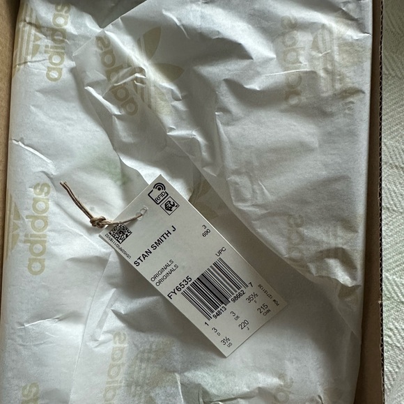 Kids Adidas Stan Smith J Green Box - Picture 8 of 9